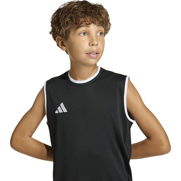 Adidas Entrada 26 Tanktop Kinder - Schwarz / Weiß