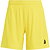 Adidas Entrada 26 Short Dames - Geel