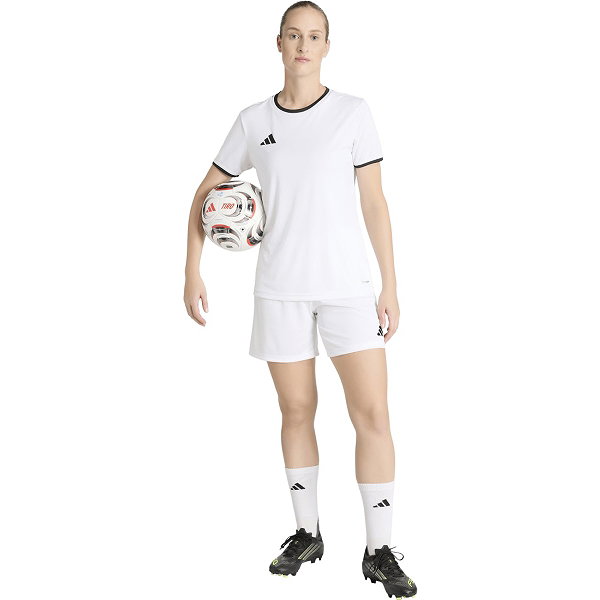 Adidas Entrada 26 Short Dames - Wit