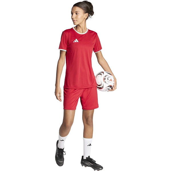 Adidas Entrada 26 Short Femmes - Rouge