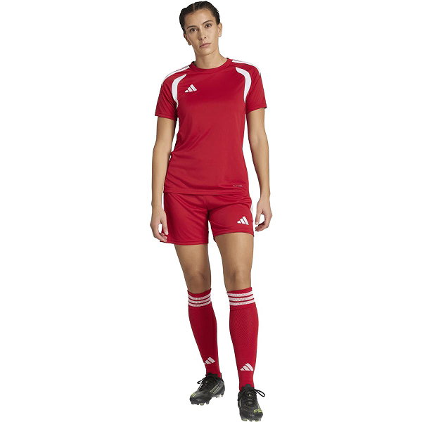 Adidas Tiro 26 Shorts Damen - Rot / Weiß