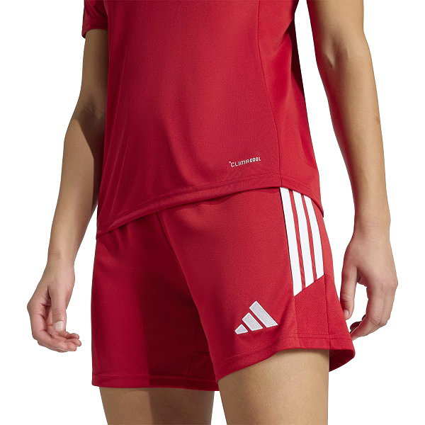 Adidas Tiro 26 Shorts Damen - Rot / Weiß