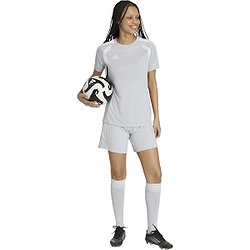 Voorvertoning: Adidas Tiro 26 Short Dames - Grijs / Wit