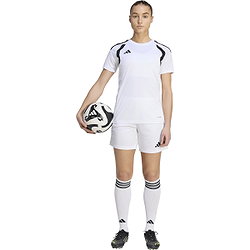 Voorvertoning: Adidas Tiro 26 Short Dames - Wit / Zwart