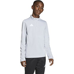 Présentation: Adidas Entrada 26 Ziptop Enfants - Gris / Blanc