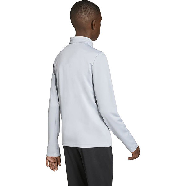 Adidas Entrada 26 Ziptop Enfants - Gris / Blanc