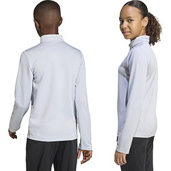Présentation: Adidas Entrada 26 Ziptop Enfants - Gris / Blanc