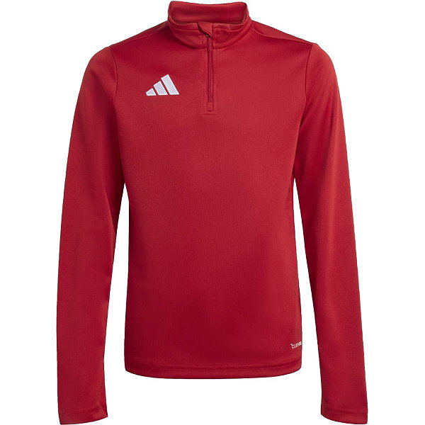 Adidas Entrada 26 Ziptop Enfants - Rouge / Blanc