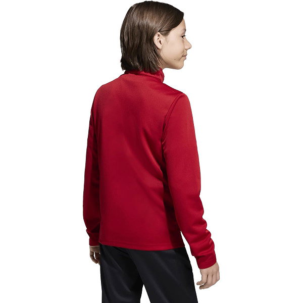 Adidas Entrada 26 Ziptop Enfants - Rouge / Blanc