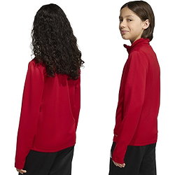 Présentation: Adidas Entrada 26 Ziptop Enfants - Rouge / Blanc