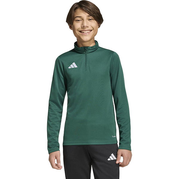 Adidas Entrada 26 Ziptop Kinder - Dunkelgrün