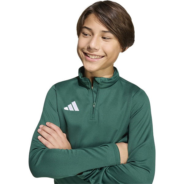Adidas Entrada 26 Ziptop Kinder - Dunkelgrün
