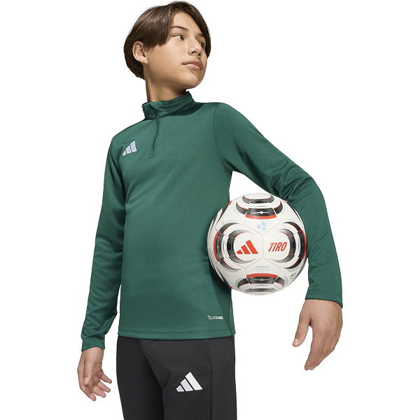 Adidas Entrada 26 Ziptop Kinder - Dunkelgrün