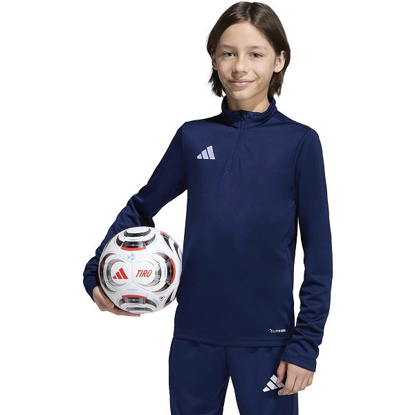 Adidas Entrada 26 Ziptop Kinder - Marine / Weiß