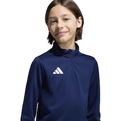 Vorschau: Adidas Entrada 26 Ziptop Kinder - Marine / Weiß