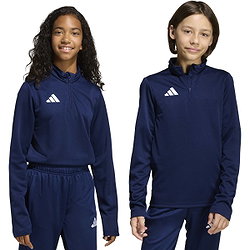 Vorschau: Adidas Entrada 26 Ziptop Kinder - Marine / Weiß