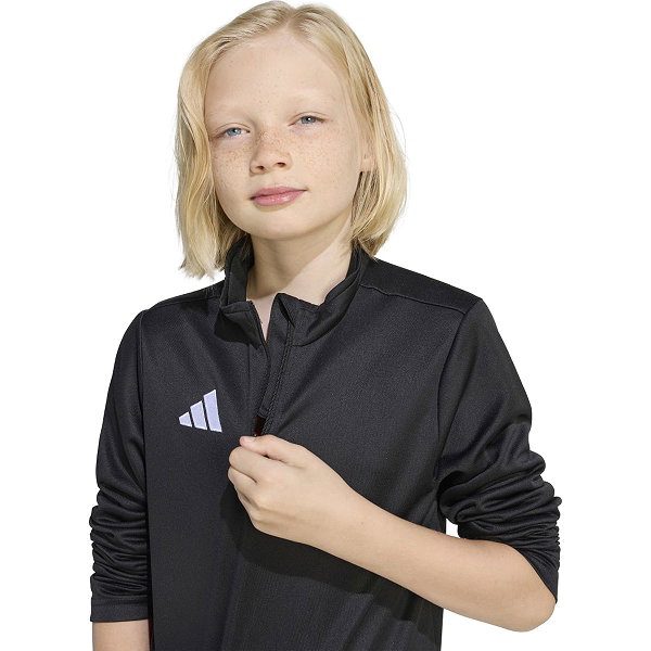 Adidas Entrada 26 Ziptop Enfants - Noir / Blanc