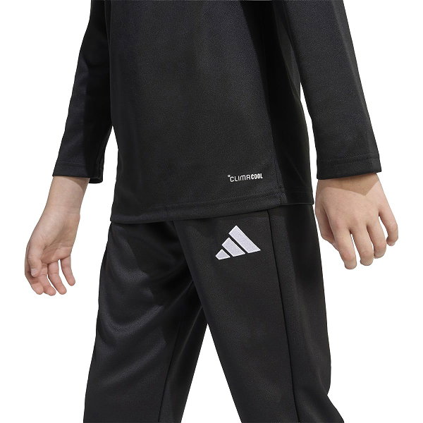 Adidas Entrada 26 Ziptop Enfants - Noir / Blanc