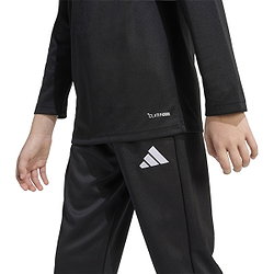 Présentation: Adidas Entrada 26 Ziptop Enfants - Noir / Blanc