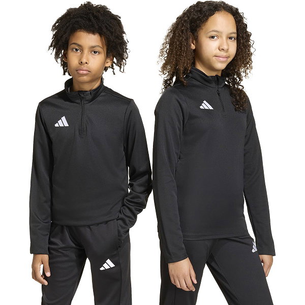 Adidas Entrada 26 Ziptop Enfants - Noir / Blanc