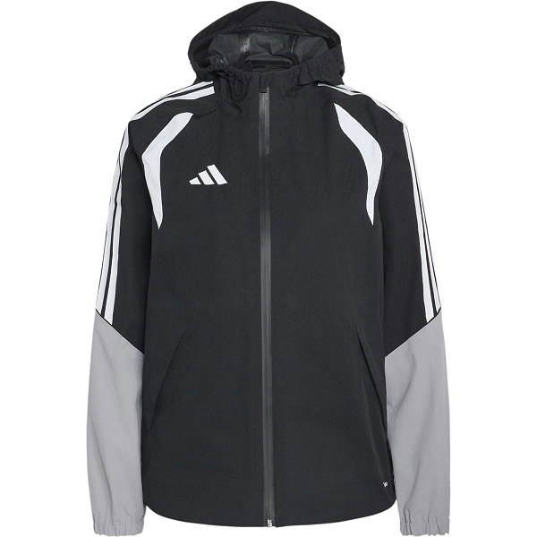 Adidas Tiro 26 Veste De Pluie Femmes - Noir / Blanc / Gris