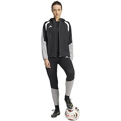 Présentation: Adidas Tiro 26 Veste De Pluie Femmes - Noir / Blanc / Gris