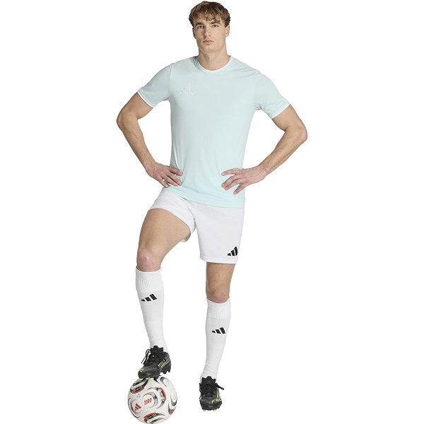 Adidas Entrada 26 Maillot Manches Courtes Hommes - Menthe / Blanc