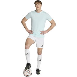 Présentation: Adidas Entrada 26 Maillot Manches Courtes Hommes - Menthe / Blanc