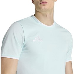 Présentation: Adidas Entrada 26 Maillot Manches Courtes Hommes - Menthe / Blanc