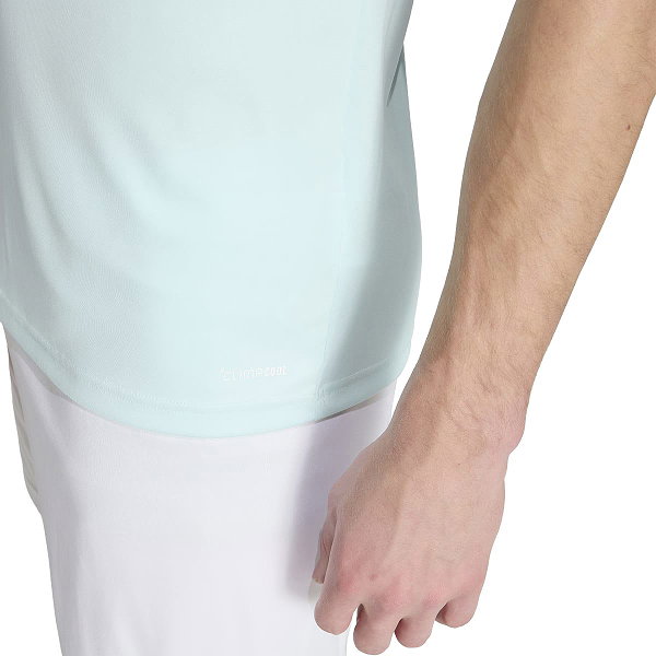 Adidas Entrada 26 Maillot Manches Courtes Hommes - Menthe / Blanc