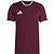 Adidas Entrada 26 Maillot Manches Courtes Hommes - Bordeaux / Blanc