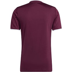 Voorvertoning: Adidas Entrada 26 Shirt Korte Mouw Heren - Bordeaux / Wit