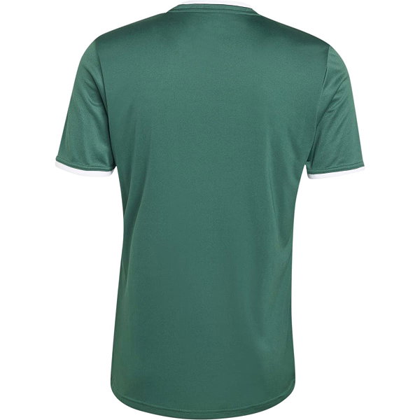 Adidas Entrada 26 Maillot Manches Courtes Hommes - Vert Foncé / Blanc