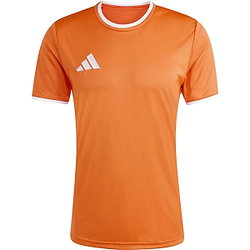 Adidas Entrada 26 Shirt Korte Mouw Heren - Oranje / Wit