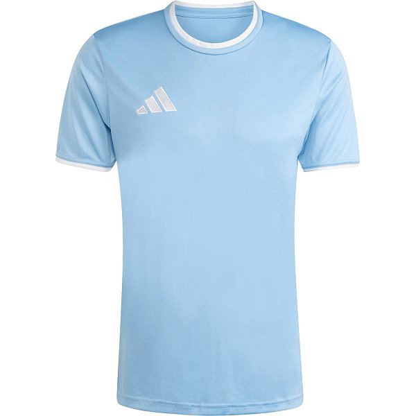 Adidas Entrada 26 Maillot Manches Courtes Hommes - Bleu Ciel / Blanc