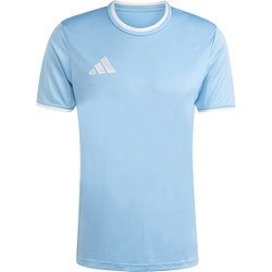 Adidas Entrada 26 Shirt Korte Mouw Heren - Hemelsblauw / Wit
