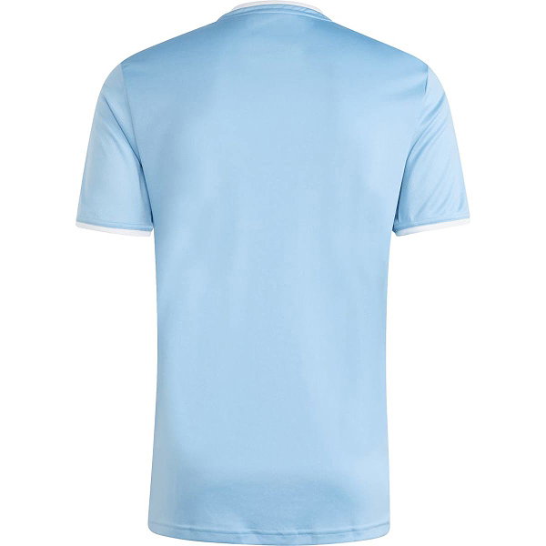 Adidas Entrada 26 Maillot Manches Courtes Hommes - Bleu Ciel / Blanc