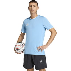 Présentation: Adidas Entrada 26 Maillot Manches Courtes Hommes - Bleu Ciel / Blanc