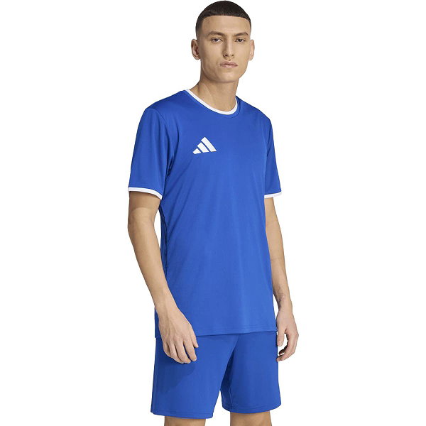 Adidas Entrada 26 Maillot Manches Courtes Hommes - Royal / Blanc