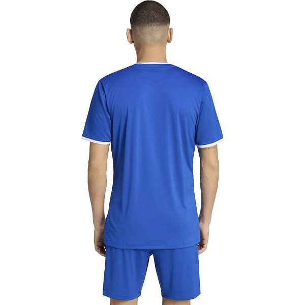Adidas Entrada 26 Maillot Manches Courtes Hommes - Royal / Blanc