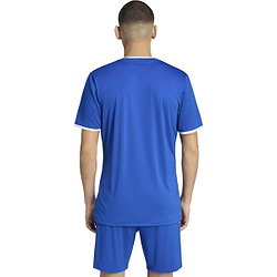 Présentation: Adidas Entrada 26 Maillot Manches Courtes Hommes - Royal / Blanc