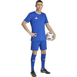 Présentation: Adidas Entrada 26 Maillot Manches Courtes Hommes - Royal / Blanc