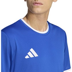 Présentation: Adidas Entrada 26 Maillot Manches Courtes Hommes - Royal / Blanc