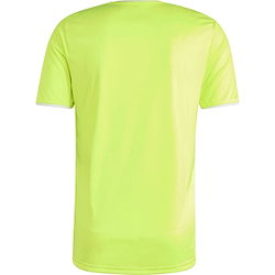 Voorvertoning: Adidas Entrada 26 Shirt Korte Mouw Heren - Fluogeel / Wit