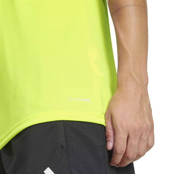 Adidas Entrada 26 Shirt Korte Mouw Heren - Fluogeel / Wit