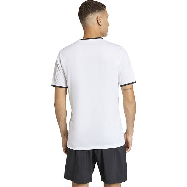 Adidas Entrada 26 Maillot Manches Courtes Hommes - Blanc / Noir