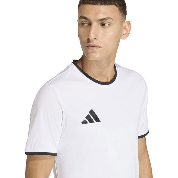 Adidas Entrada 26 Maillot Manches Courtes Hommes - Blanc / Noir