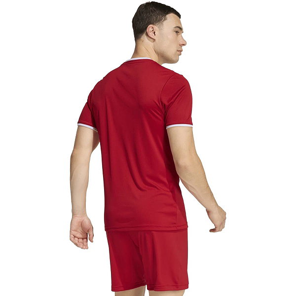 Adidas Entrada 26 Trikot Kurzarm Herren - Rot / Weiß
