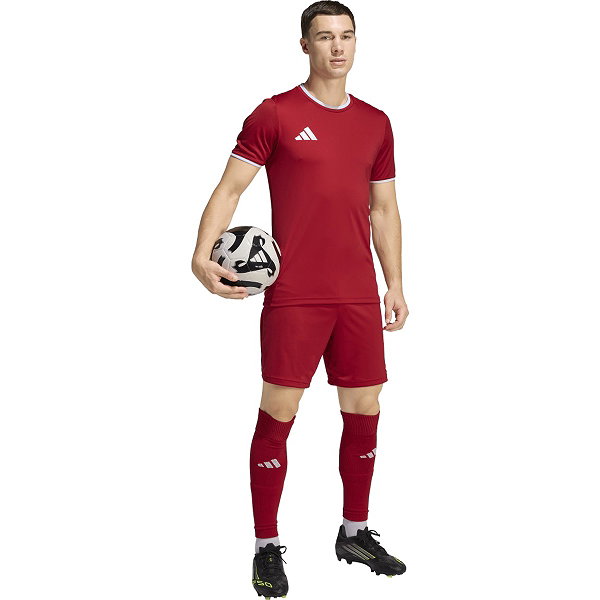 Adidas Entrada 26 Trikot Kurzarm Herren - Rot / Weiß
