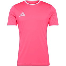 Adidas Entrada 26 Shirt Korte Mouw Heren - Roze / Wit